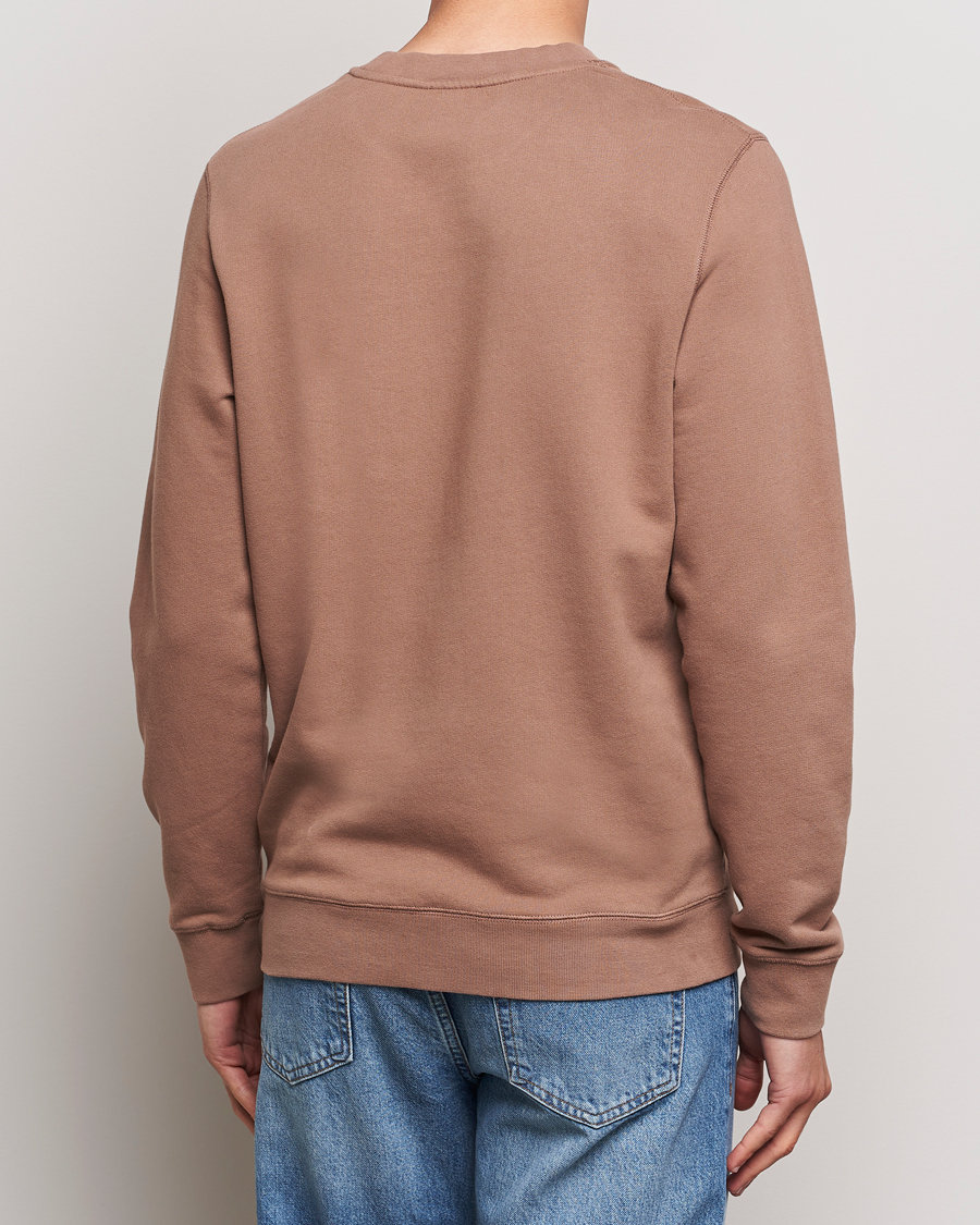 Herre | Trøjer | Sunspel | Loopback Sweatshirt Dark Sand