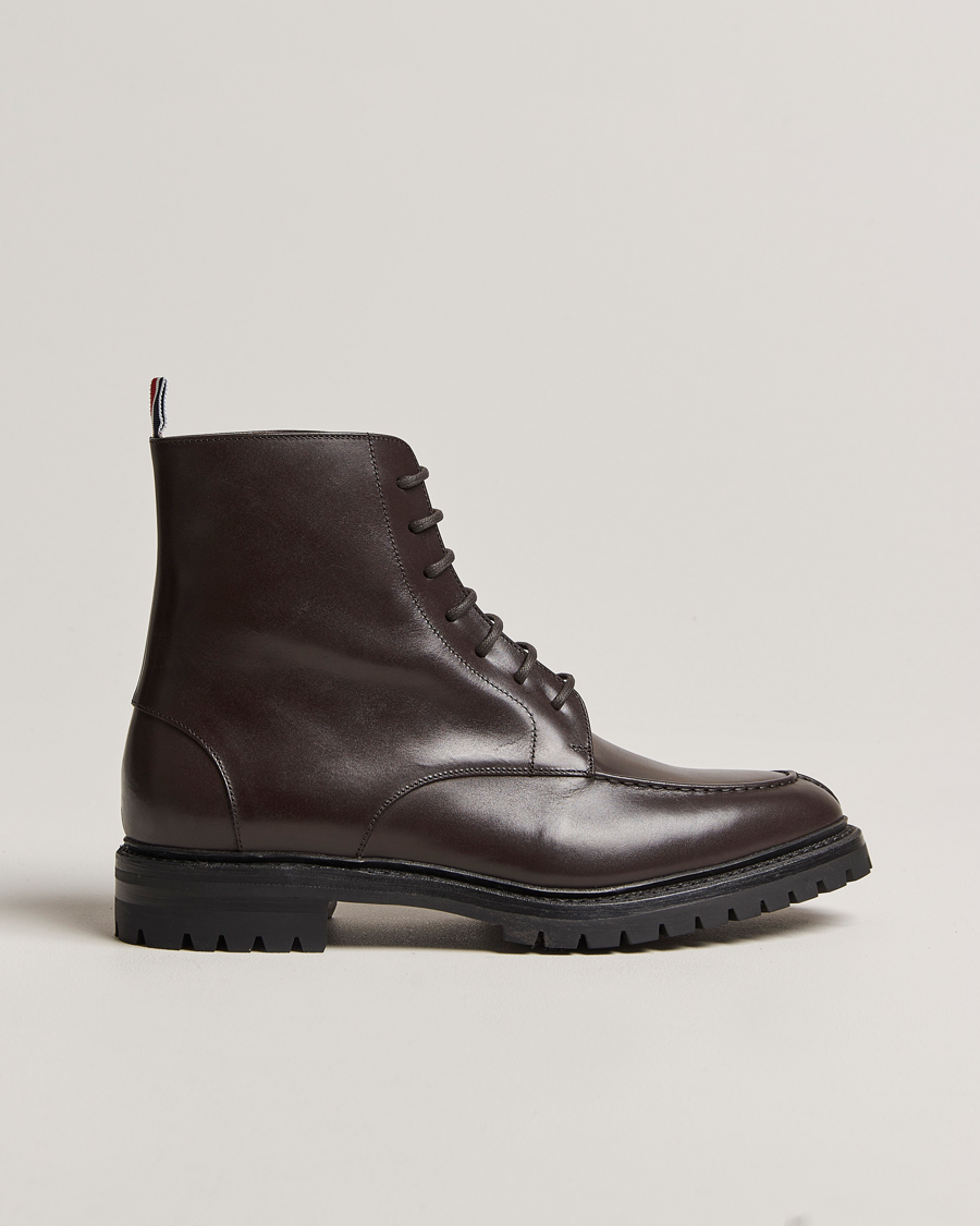 Herre | Thom Browne Apron Stitch Commando Boots Brown | Thom Browne | Apron Stitch Commando Boots Brown