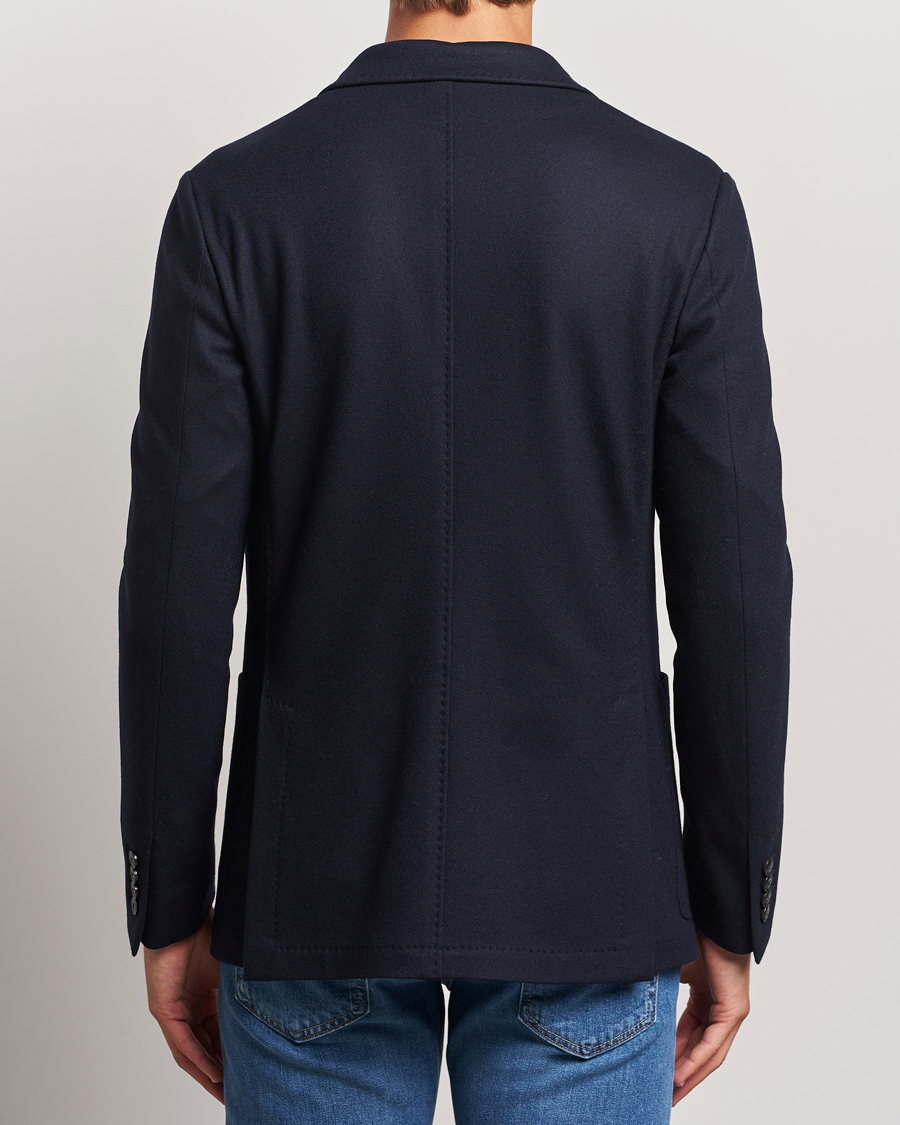 Herre | Blazere & jakker | Canali | Soft Wool Jersey Blazer Navy
