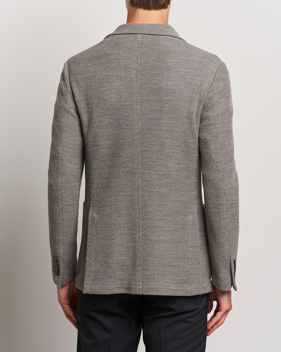 Herre | Blazere & jakker | Canali | Structured Wool Jersey Blazer Beige