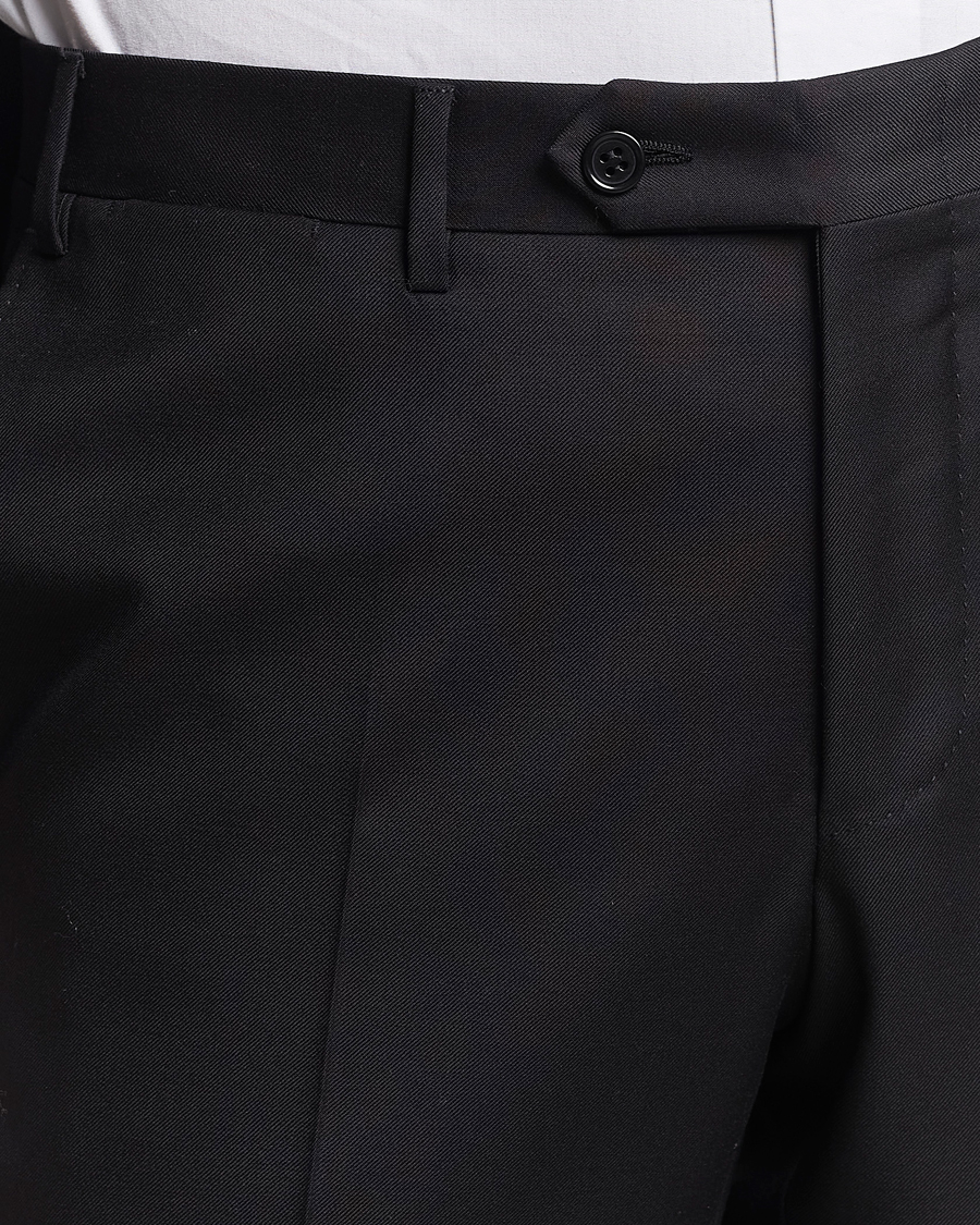 Herre | Jakkesæt | Canali | Super 130s Wool Capri Suit Black