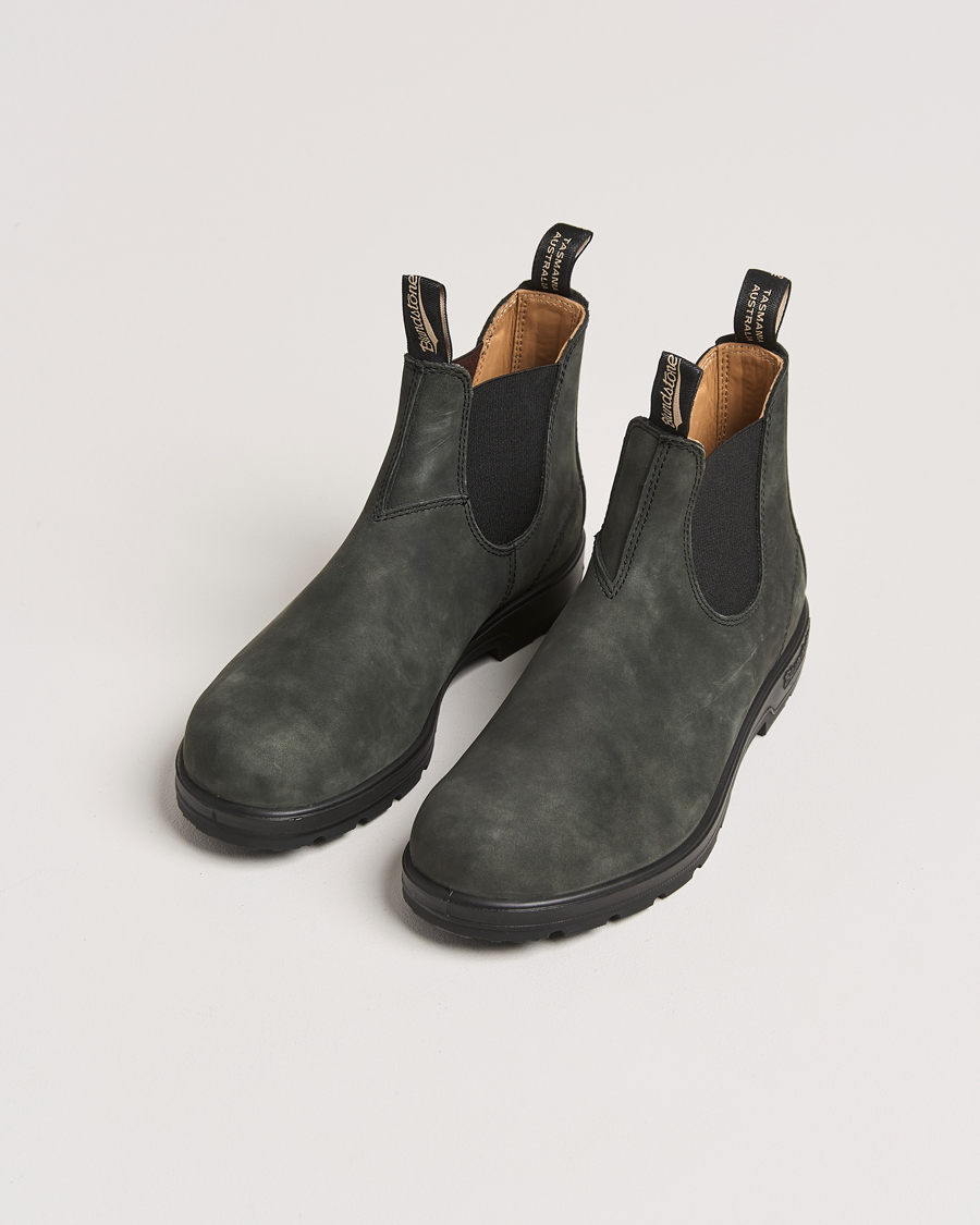 Herre | Støvler | Blundstone | 587 Original Leather Chelsea Boot Rustic Black