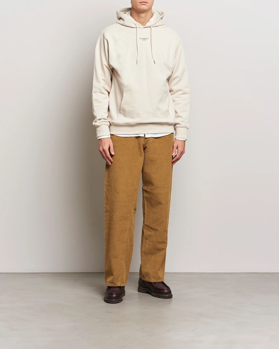 Herre | Trøjer | Drôle de Monsieur | Classic Slogan Hoodie Mastic