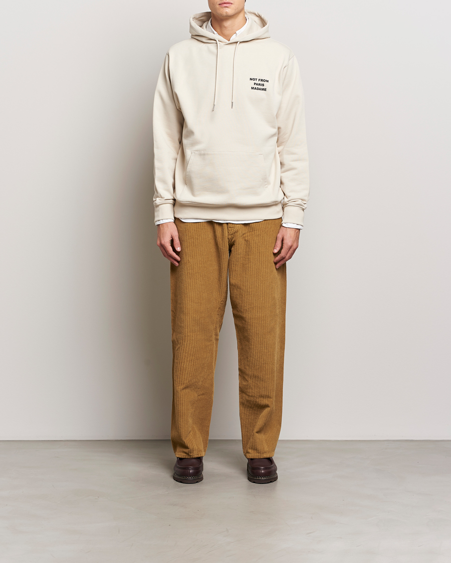 Herre | Trøjer | Drôle de Monsieur | Slogan Hoodie Mastic