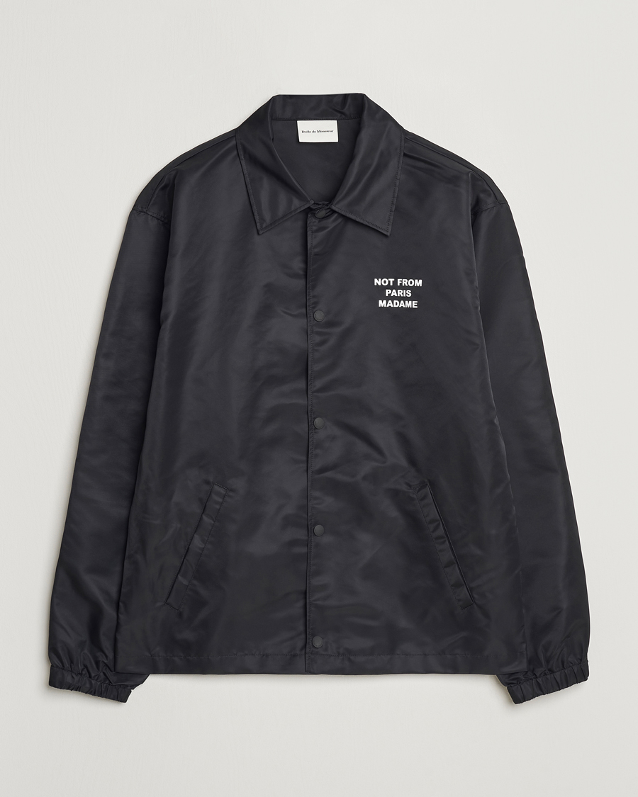 Herre | Jakker | Drôle de Monsieur | La Veste Slogan Jacket Black