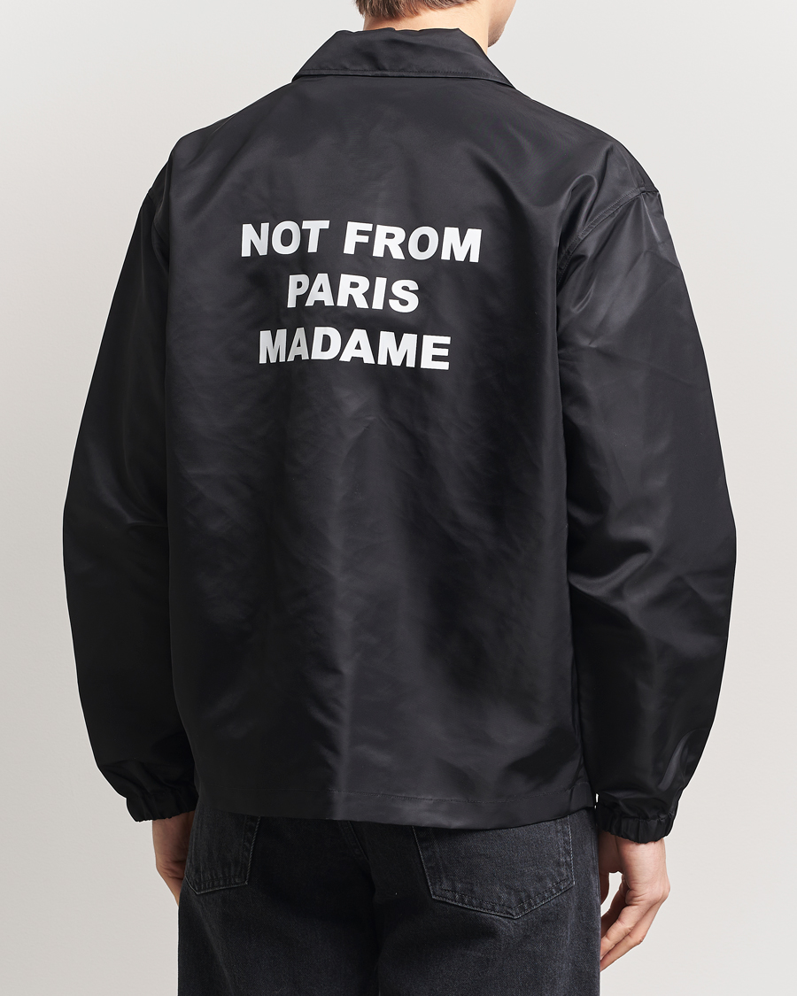 Herre | Jakker | Drôle de Monsieur | La Veste Slogan Jacket Black
