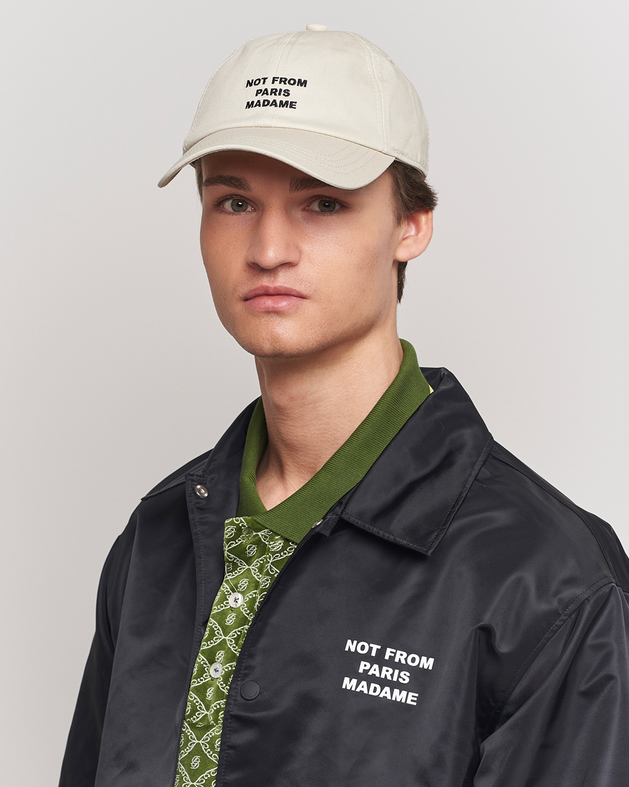 Herre | Nyheder | Drôle de Monsieur | Slogan Baseball Cap Mastic