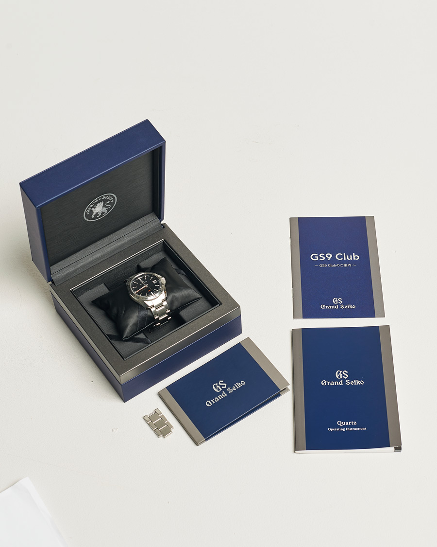 Herre | Seiko Pre-Owned Grand Seiko GMT Silver | Seiko Pre-Owned | Grand Seiko GMT Silver
