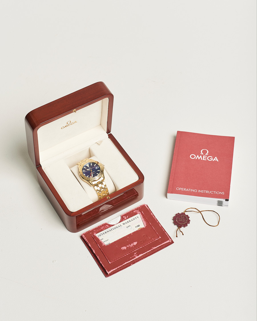 Herre | Omega Pre-Owned Seamaster 18K 2134.80.00 Silver | Omega Pre-Owned | Seamaster 18K 2134.80.00 Silver