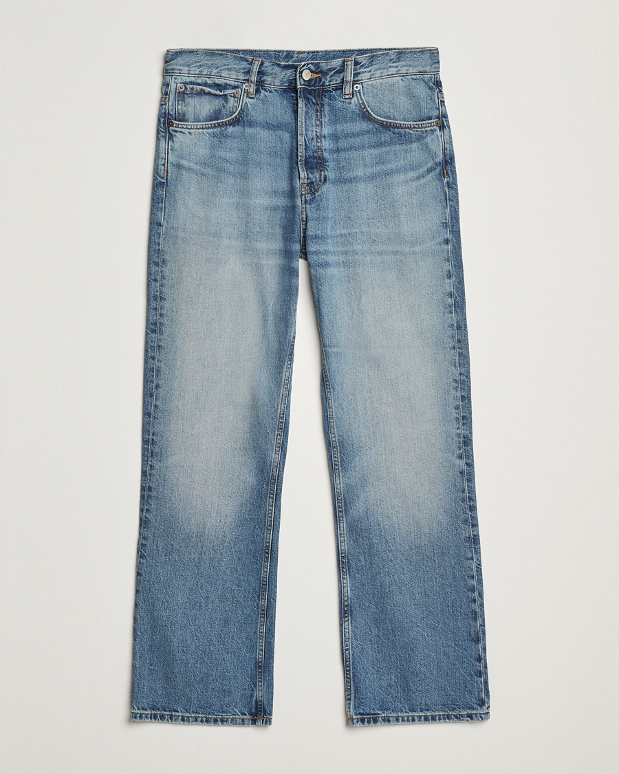 Herre | Jeans | GANT 240 Mulberry Street | Bootcut Jeans Mid Blue Vintage