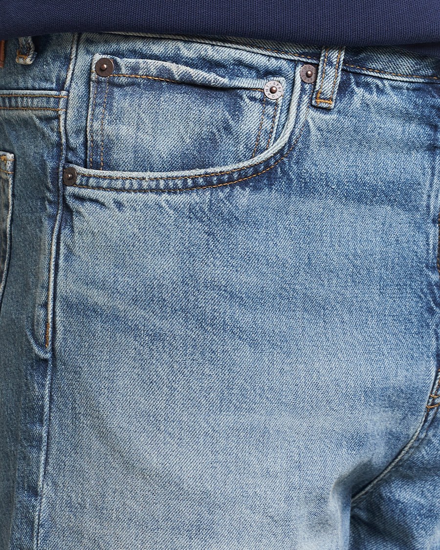 Herre | Jeans | GANT 240 Mulberry Street | Bootcut Jeans Mid Blue Vintage