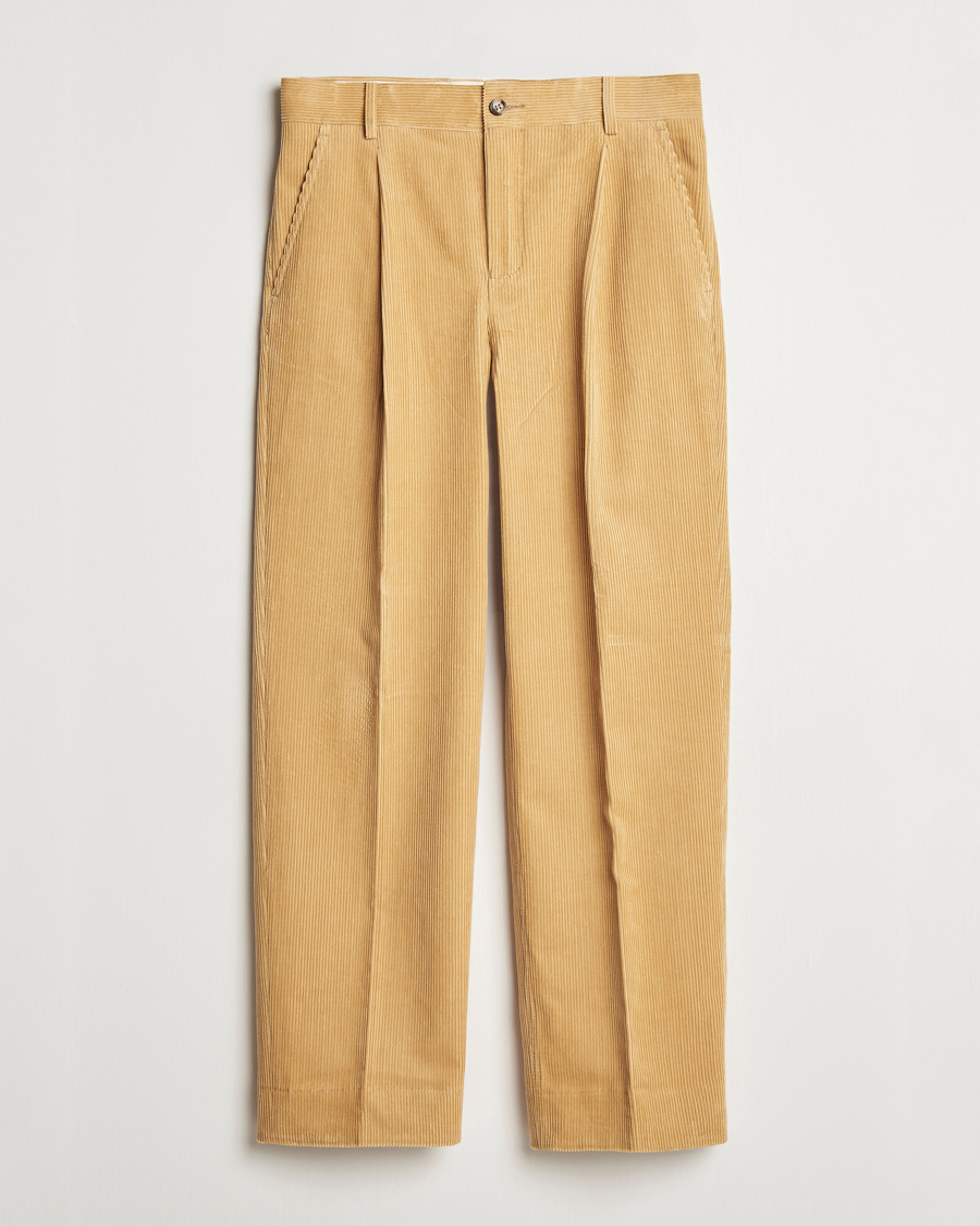 Herre | Bukser | GANT 240 Mulberry Street | Corduroy Pants Mustard Grain