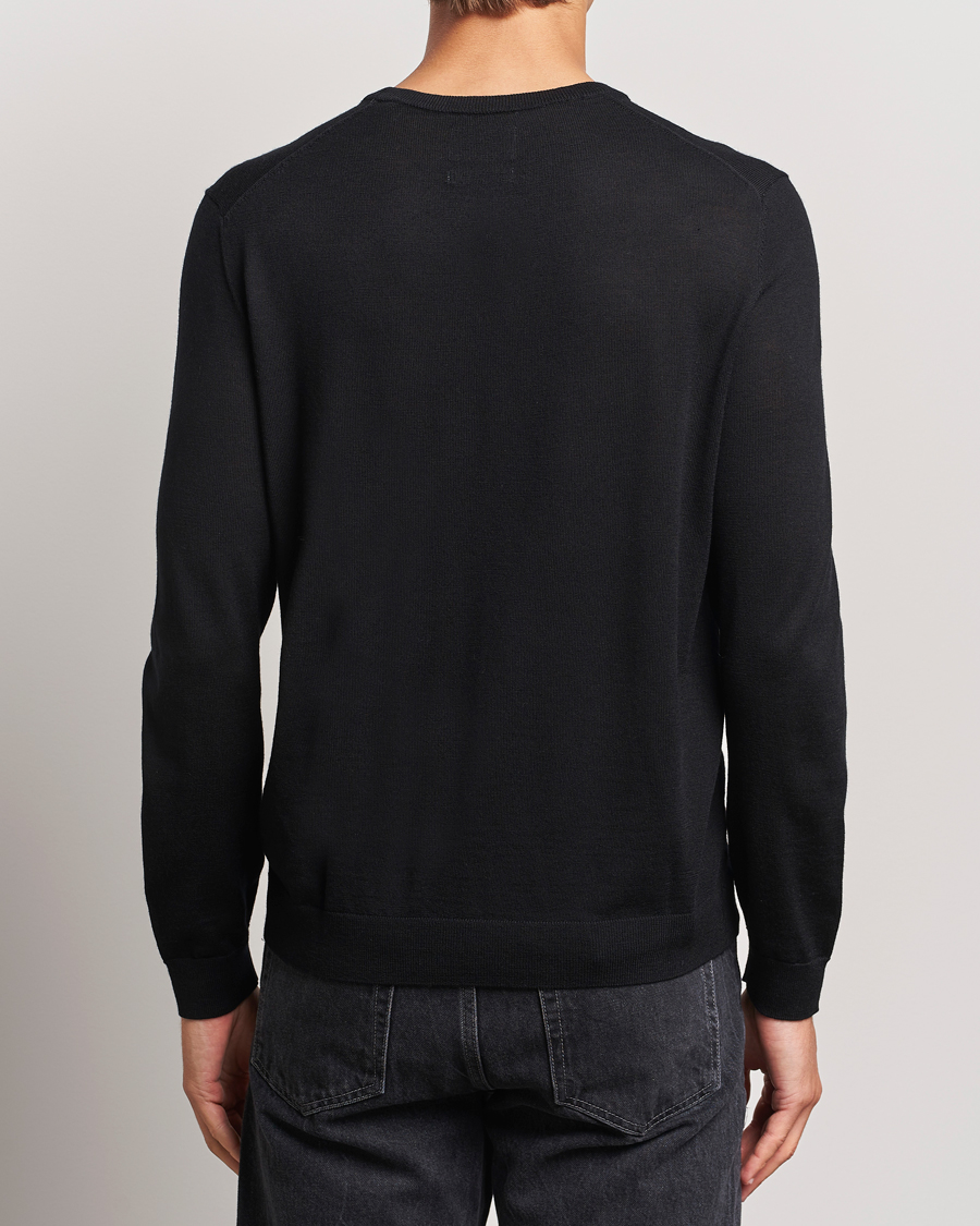 Herre | Trøjer | GANT | Extrafine Merino Wool C-Neck Black
