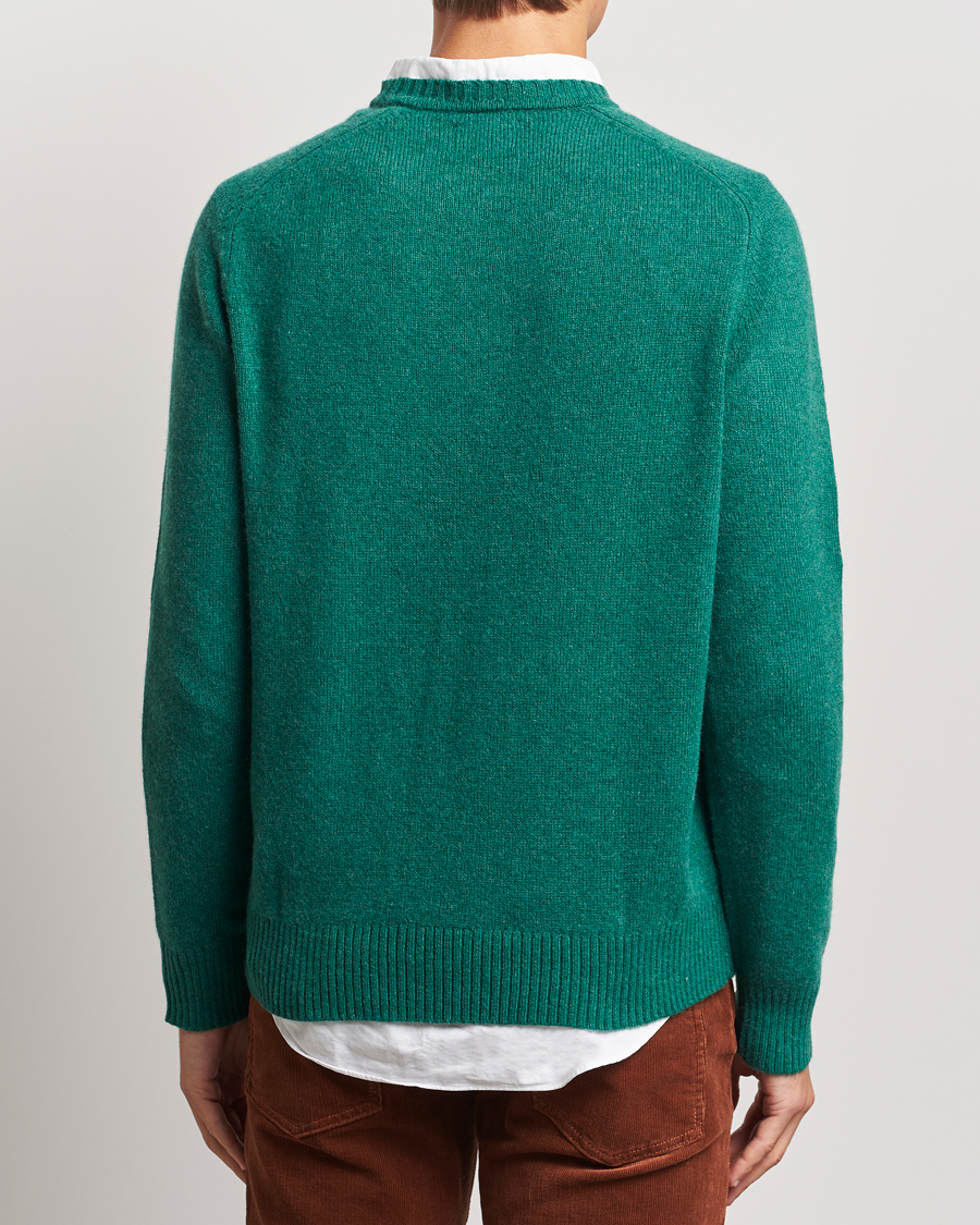 Herre | Trøjer | GANT | Wool Blend C-Neck Deep Forest Green