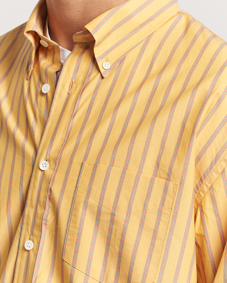 Herre | Skjorter | GANT | Rel Herigate Poplin Stripe Shirt Faded Sunset