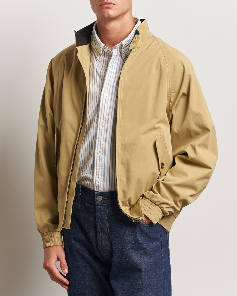 Herre | Jakker | GANT | Cotton Harrington Jacket Dried Khaki
