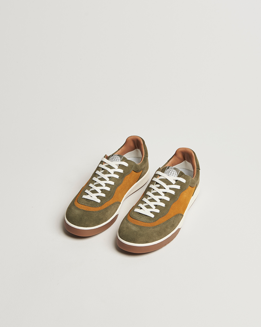 Herre | Last Resort CM001 Suede Sneaker Olive/Golden Brown | Last Resort | CM001 Suede Sneaker Olive/Golden Brown