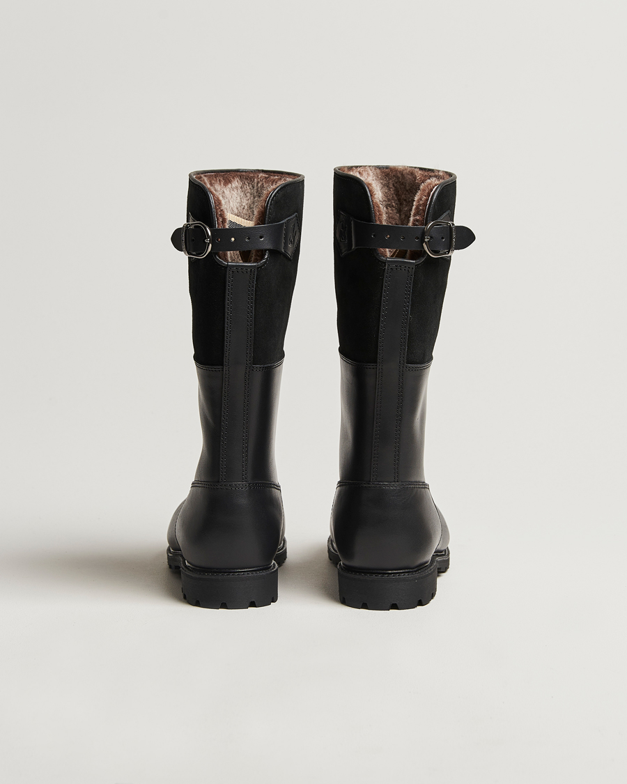 Herre | Ludwig Reiter Maronibrater Boot Black Calf/Suede Shaft | Ludwig Reiter | Maronibrater Boot Black Calf/Suede Shaft