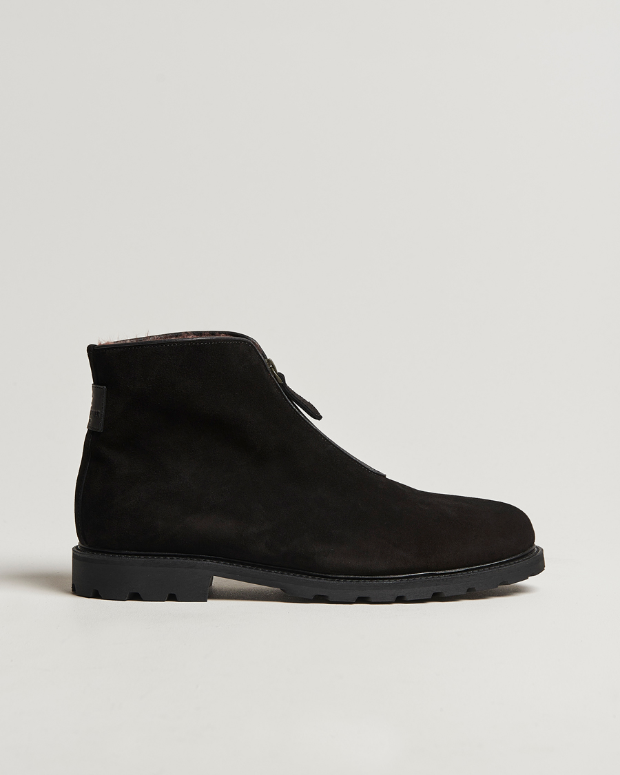 Herre | Ludwig Reiter Après Ski Black Suede | Ludwig Reiter | Après Ski Black Suede