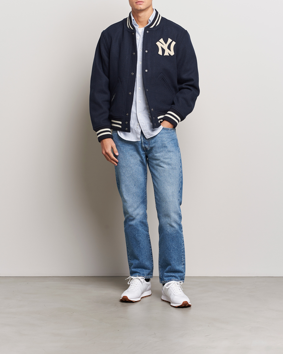 Herre | Jakker | Polo Ralph Lauren | MLB Bomber Jacket Hunter Navy