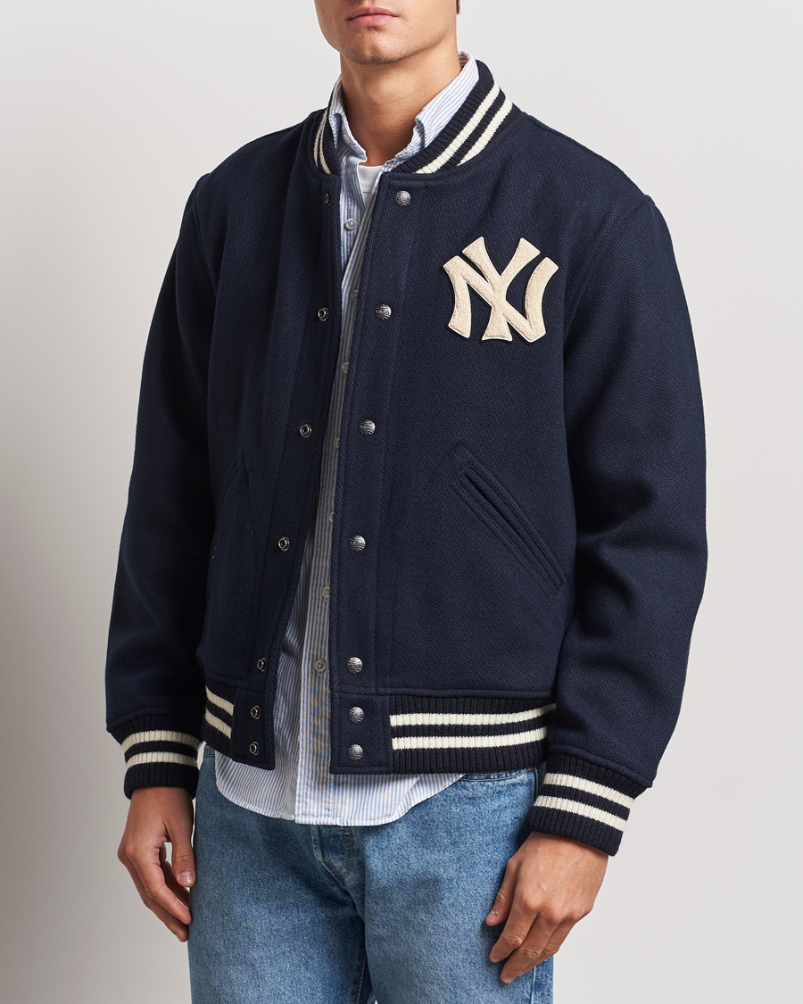 Herre | Jakker | Polo Ralph Lauren | MLB Bomber Jacket Hunter Navy