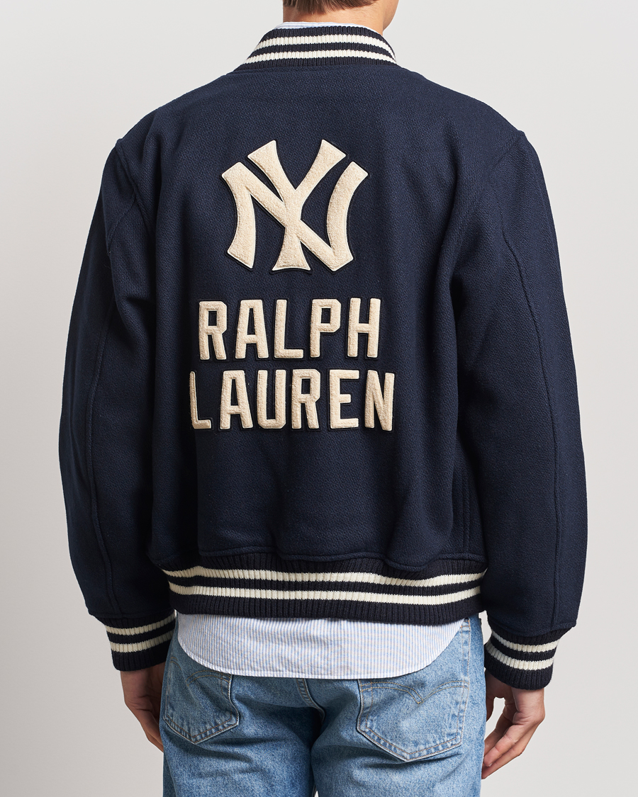 Herre | Jakker | Polo Ralph Lauren | MLB Bomber Jacket Hunter Navy