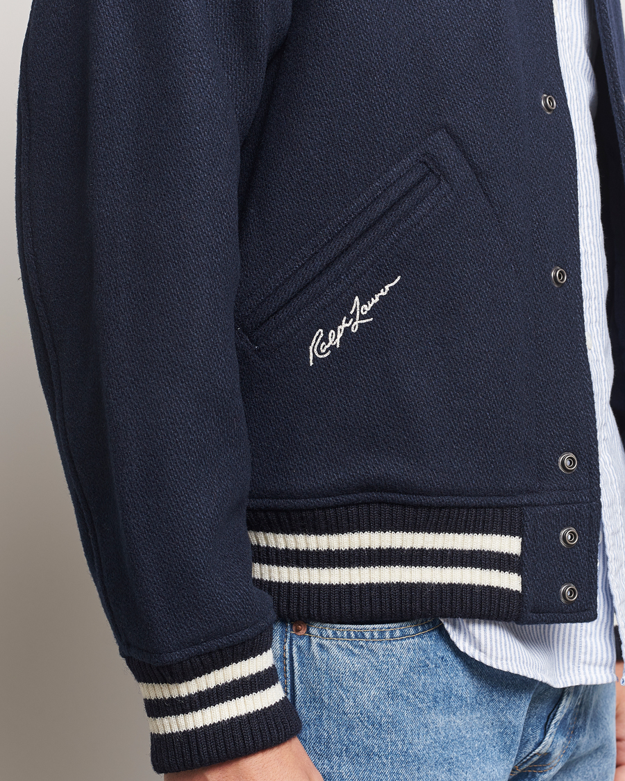 Herre | Jakker | Polo Ralph Lauren | MLB Bomber Jacket Hunter Navy
