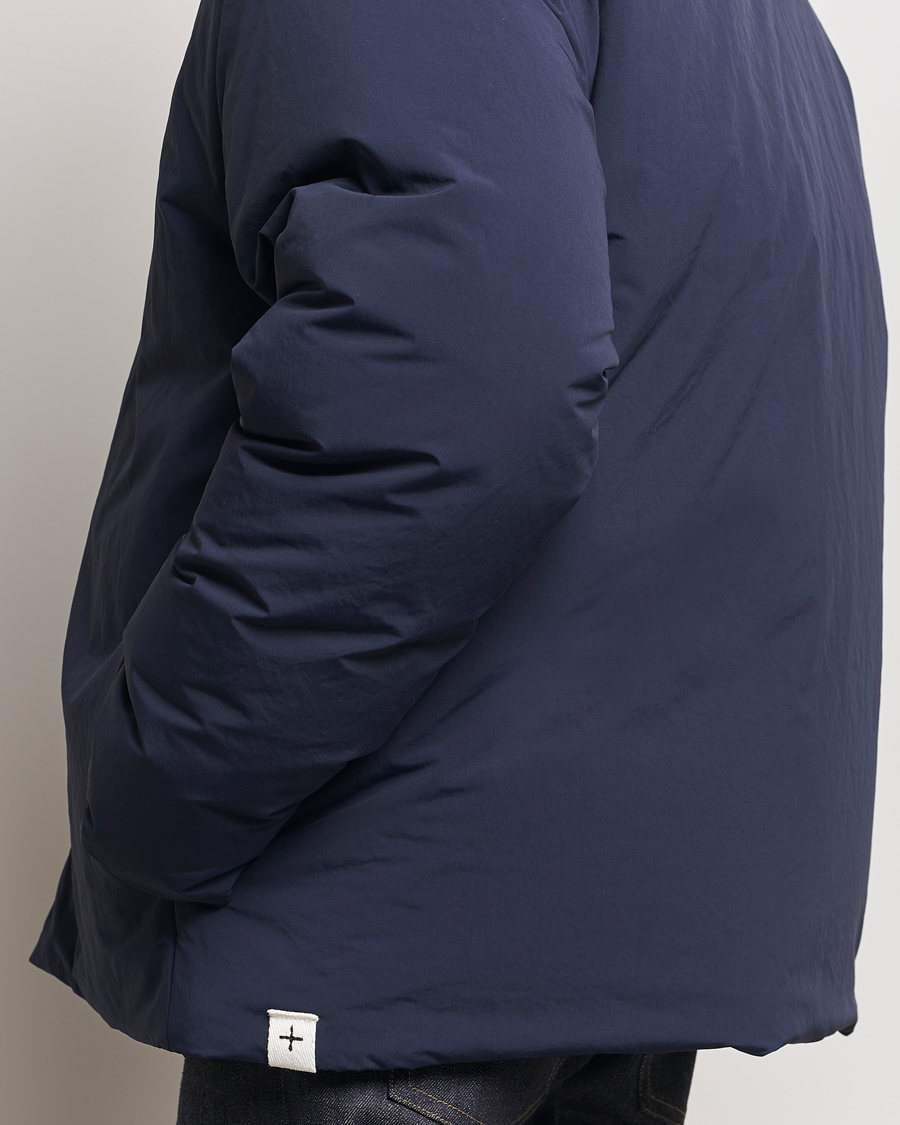 Herre | Jakker | Jil Sander | Hooded Down Jacket Navy
