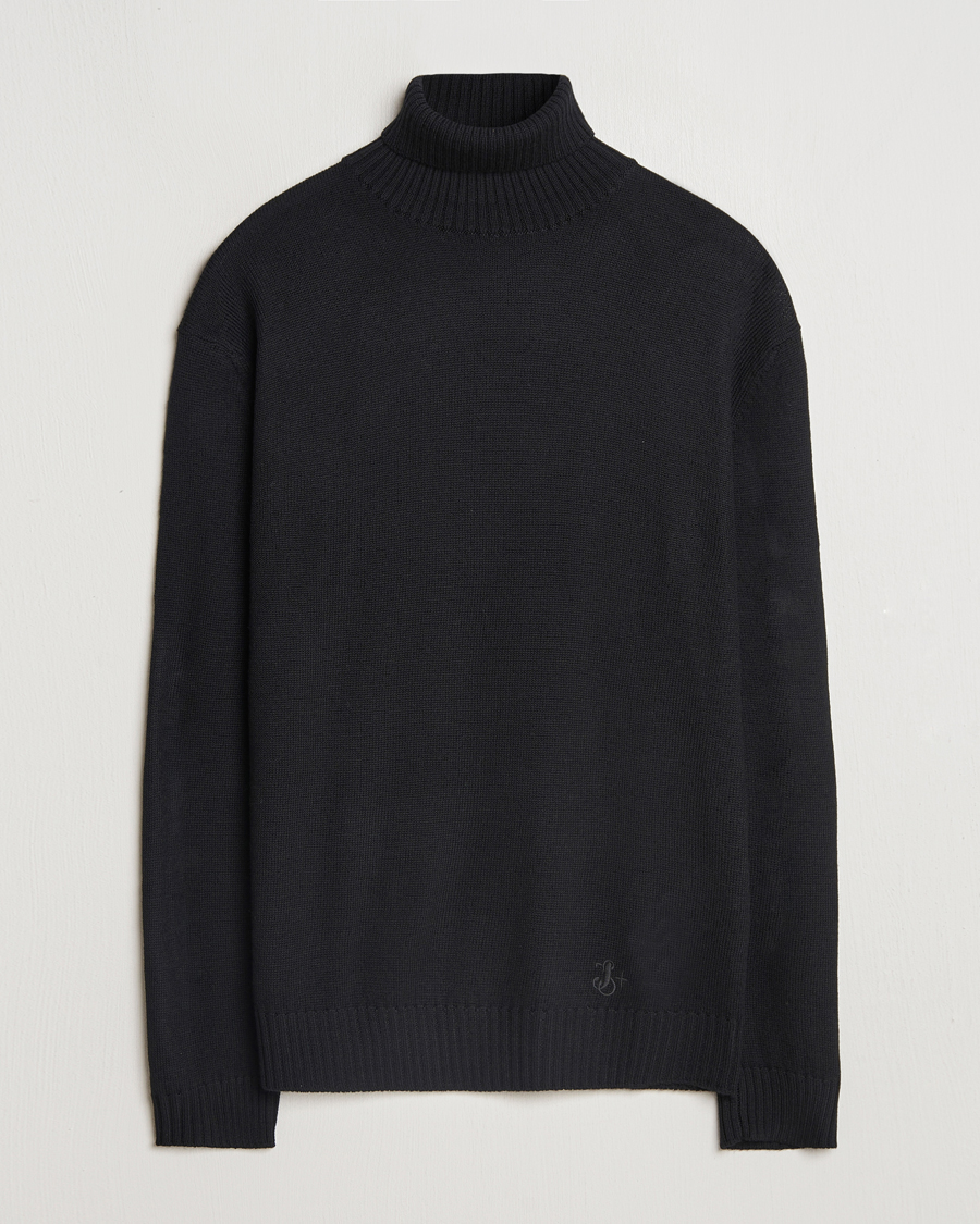Herre | Trøjer | Jil Sander | Virgil Wool Roll Neck Sweater Black