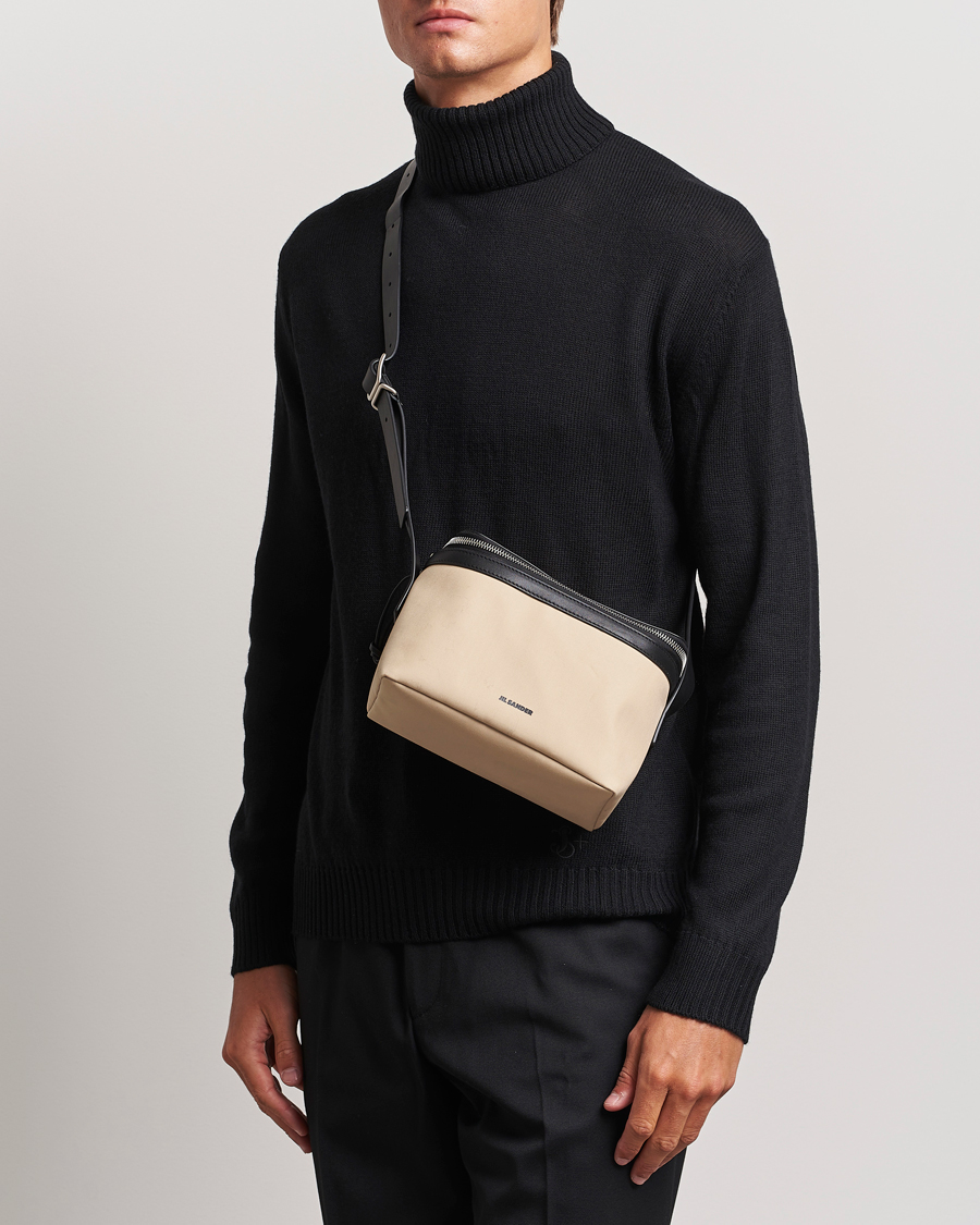 Herre | Trøjer | Jil Sander | Virgil Wool Roll Neck Sweater Black