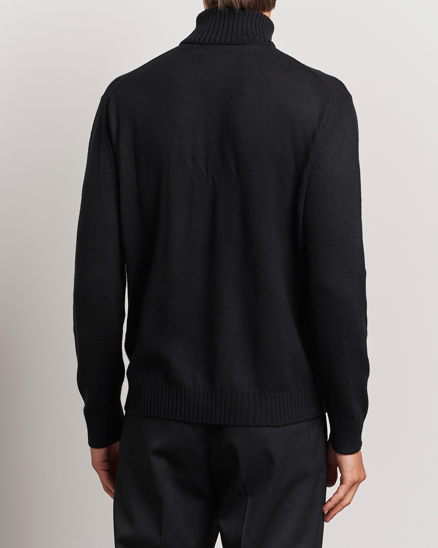 Herre | Trøjer | Jil Sander | Virgil Wool Roll Neck Sweater Black