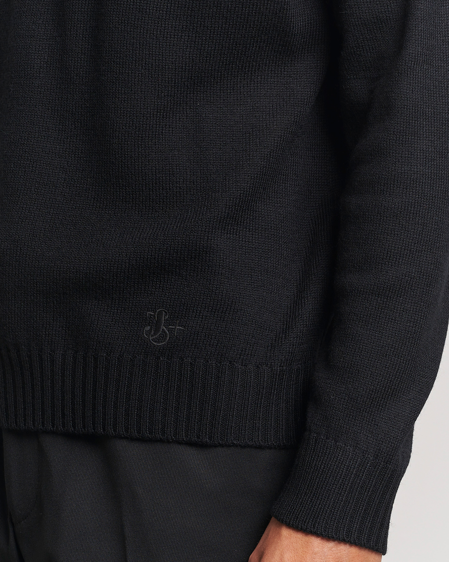 Herre | Trøjer | Jil Sander | Virgil Wool Roll Neck Sweater Black