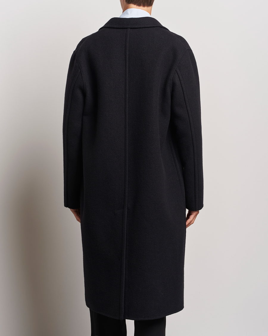 Herre | Jakker | Jil Sander | Felted Wool Coat Black