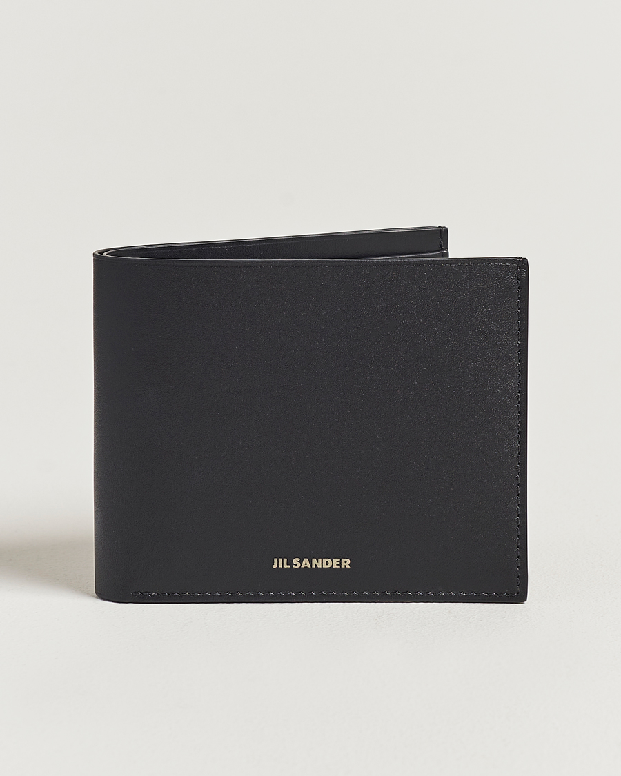 Herre |  | Jil Sander | Soft Calf Leather Wallet Black