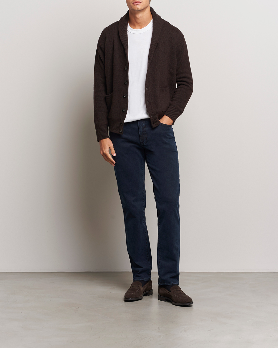 Herre | Jeans | Brax | Cadiz Premium Flex Denim Blue Black