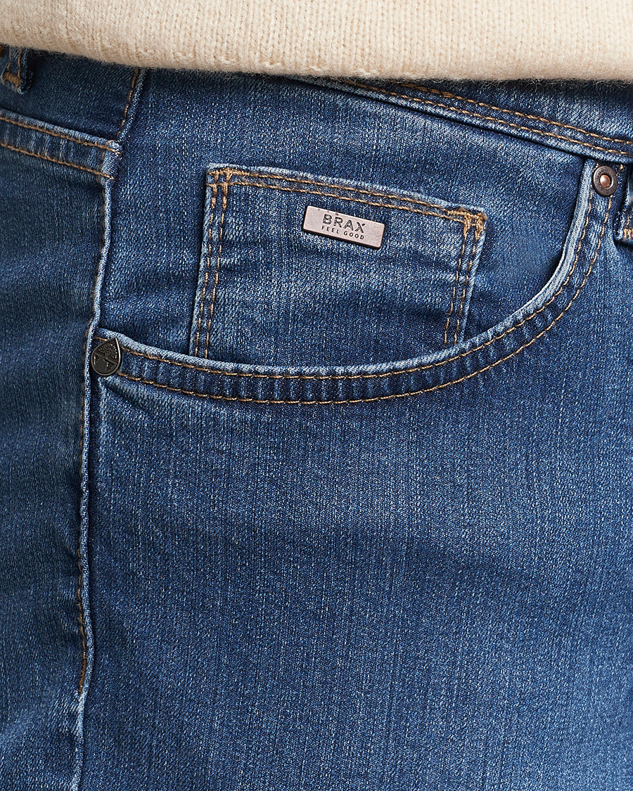 Herre | Jeans | Brax | Cadiz Premium Flex Denim Blue Used