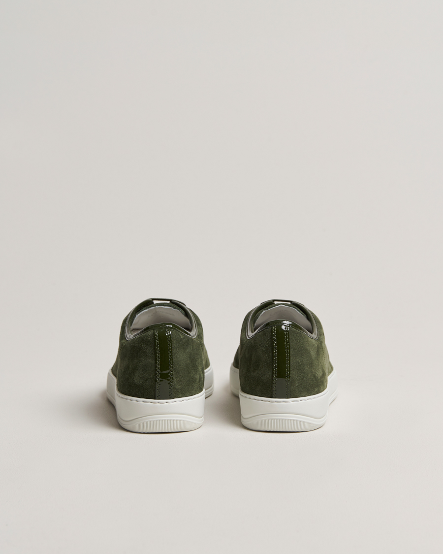 Herre | Sneakers | Lanvin | Patent Cap Toe Sneaker Olive