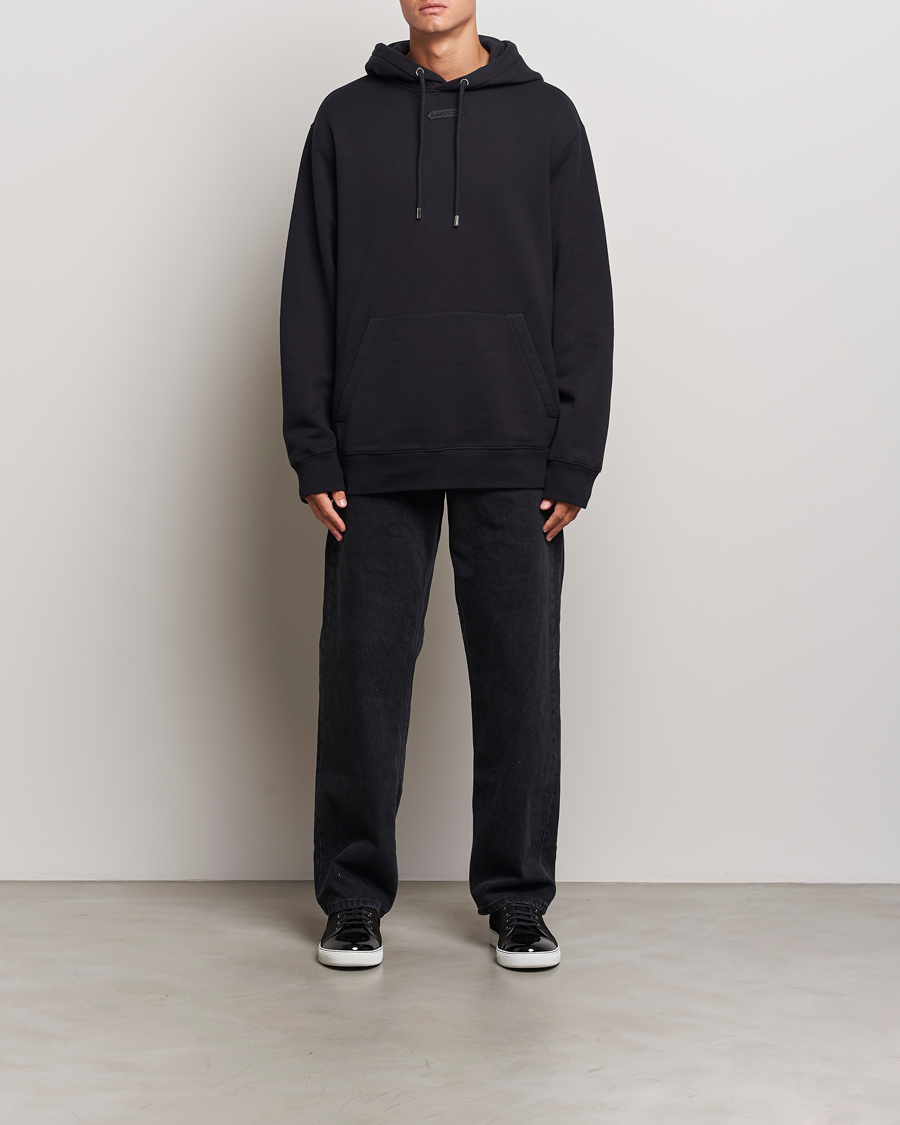 Herre | Trøjer | Lanvin | Patch Logo Hoodie Black