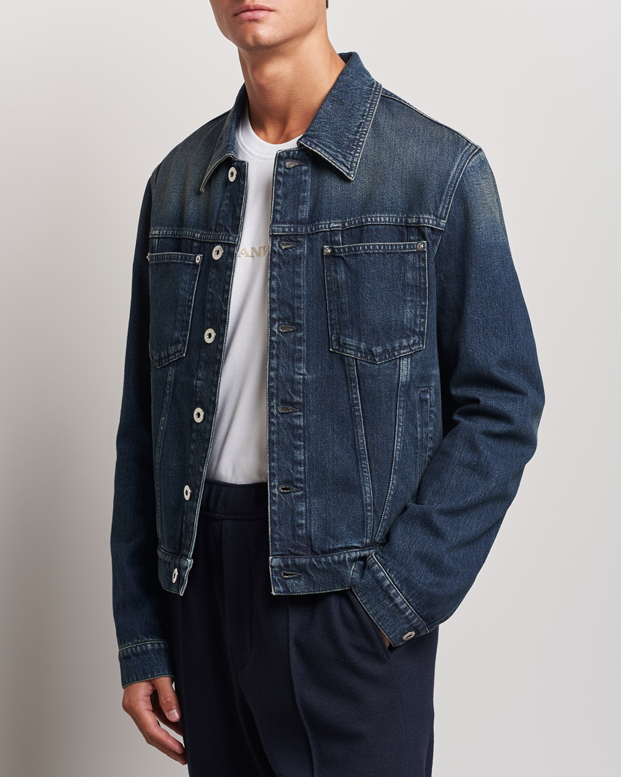 Herre | Jakker | Lanvin | Classic Denim Jacket Medium Blue