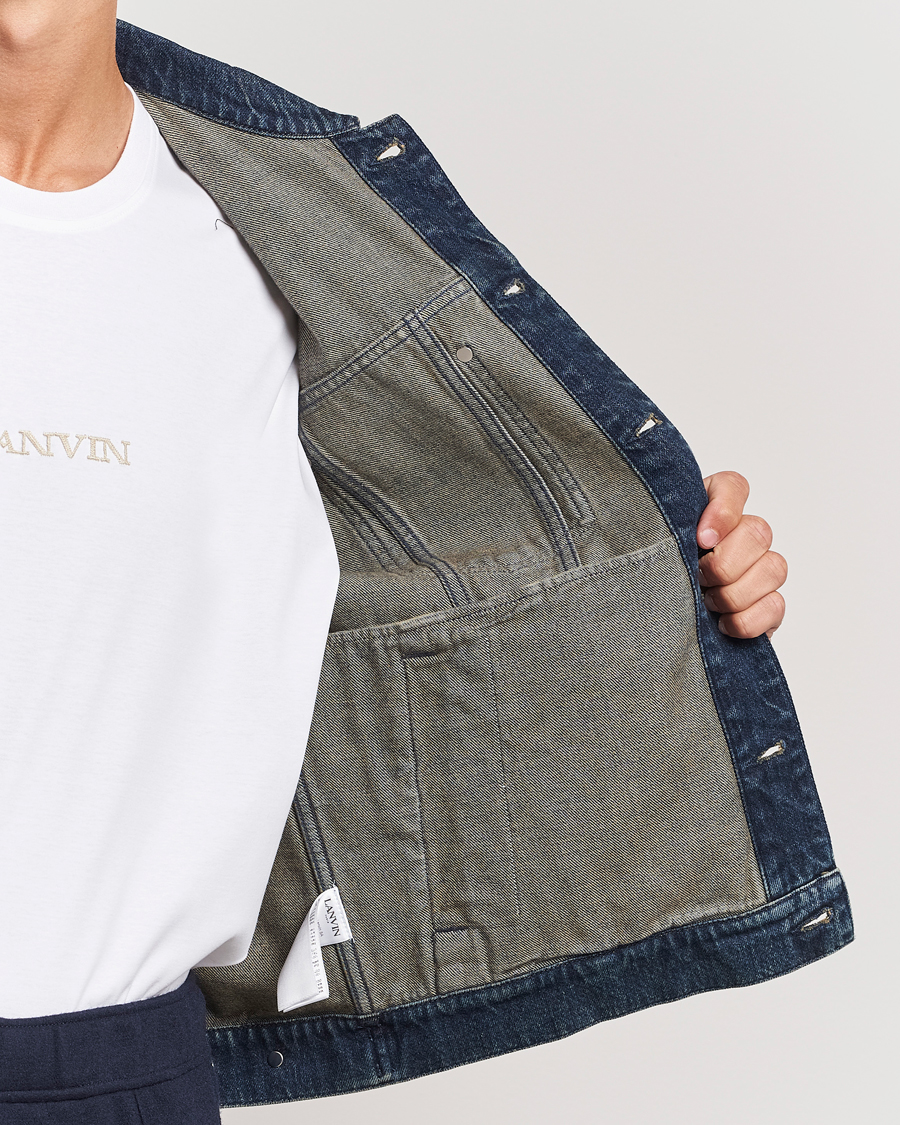 Herre | Jakker | Lanvin | Classic Denim Jacket Medium Blue