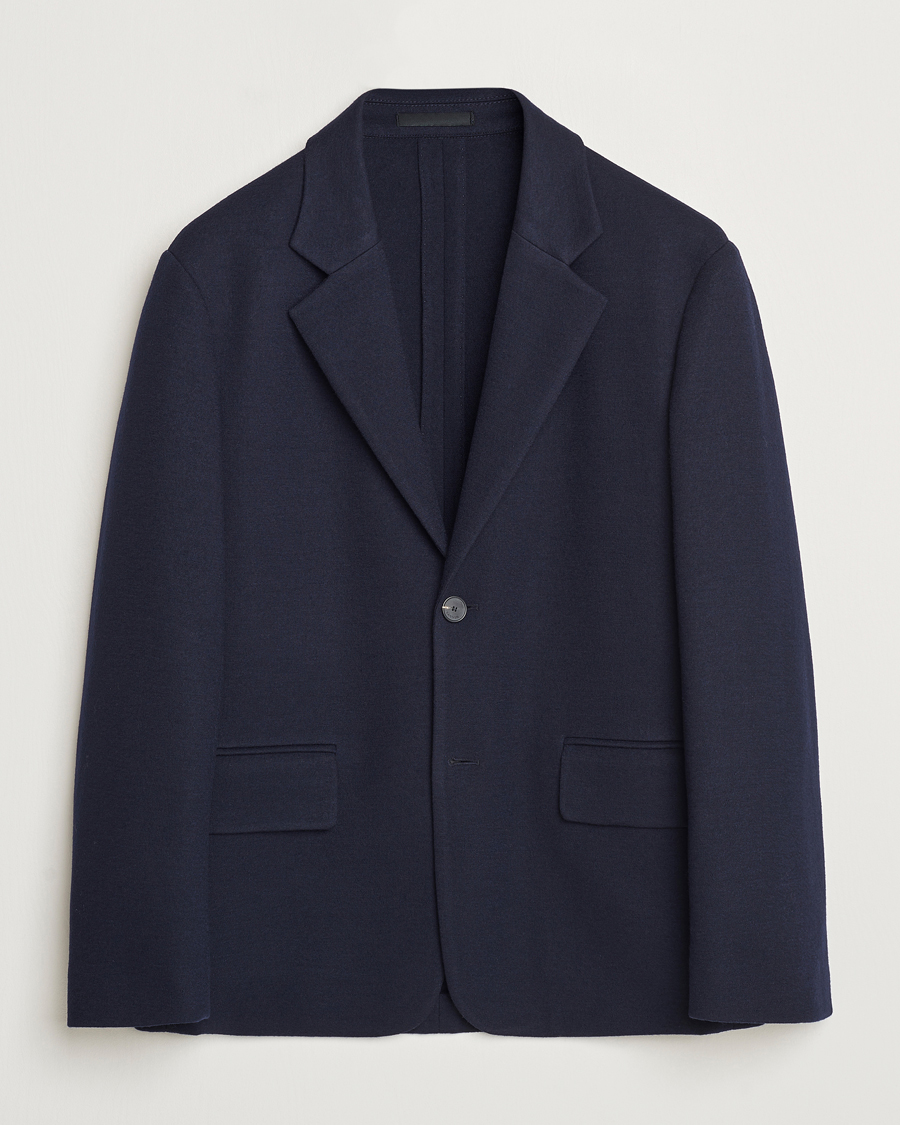 Herre | Blazere & jakker | Lanvin | Unconstructed Wool Blazer Navy