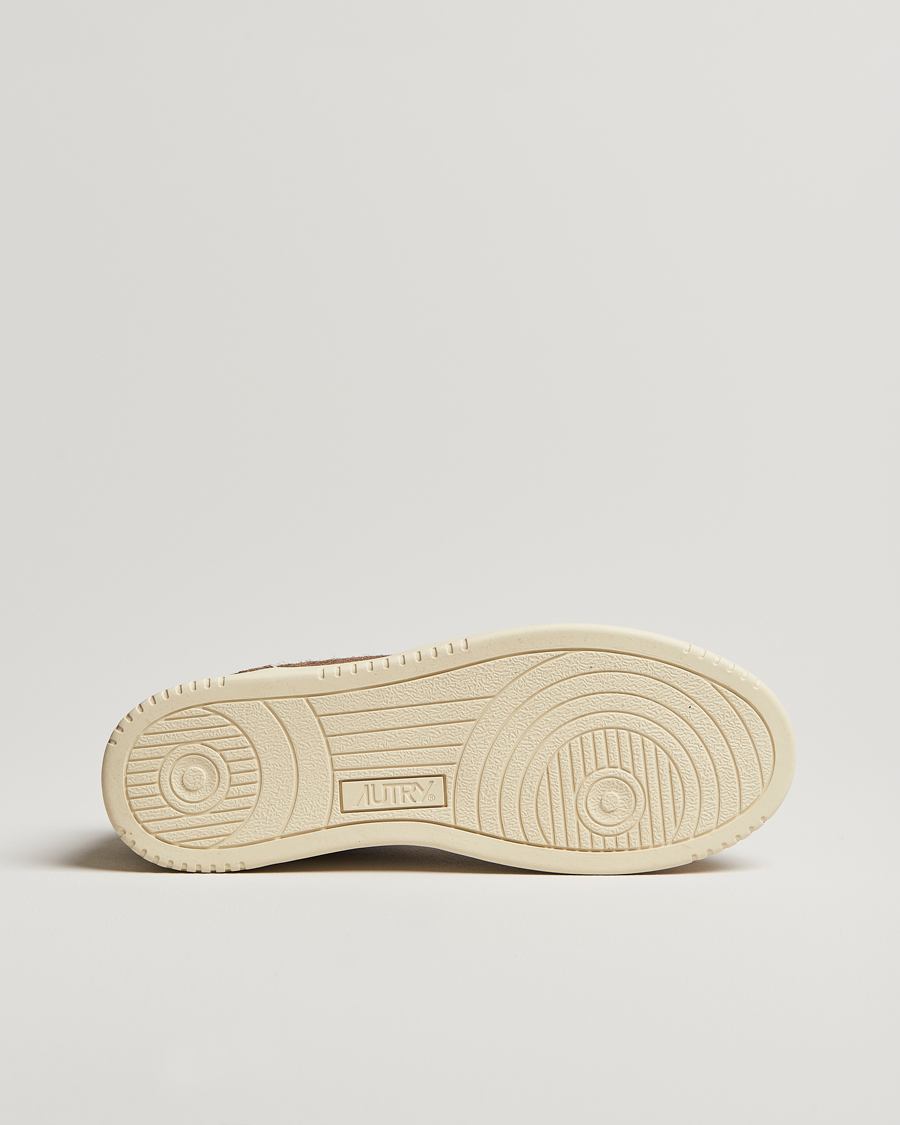 Herre | Autry Medalist Low Suede Sneaker Texas Brown | Autry | Medalist Low Suede Sneaker Texas Brown