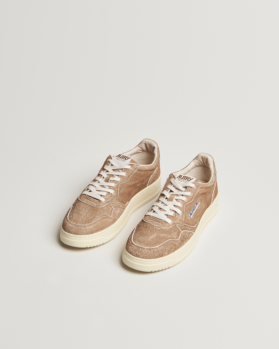 Herre | Autry Medalist Low Suede Sneaker Texas Brown | Autry | Medalist Low Suede Sneaker Texas Brown