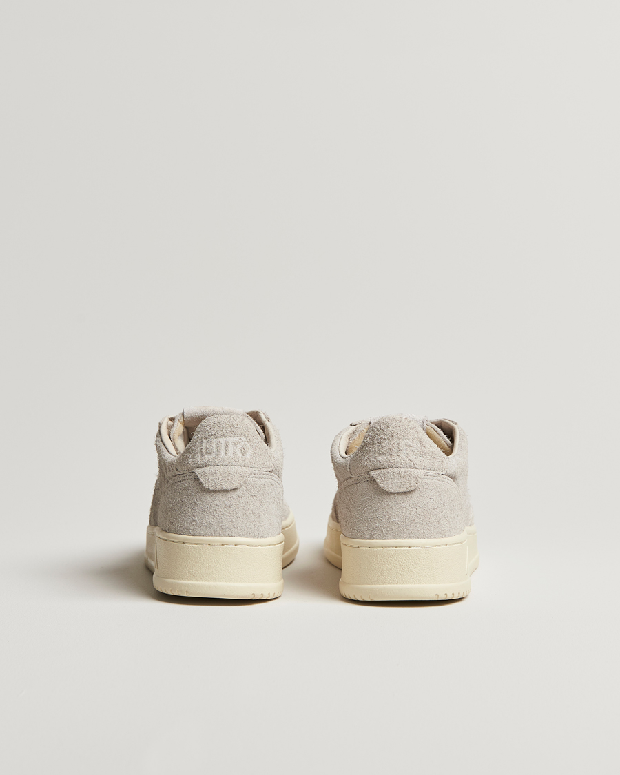 Herre | Autry Medalist Low Suede Sneaker White | Autry | Medalist Low Suede Sneaker White