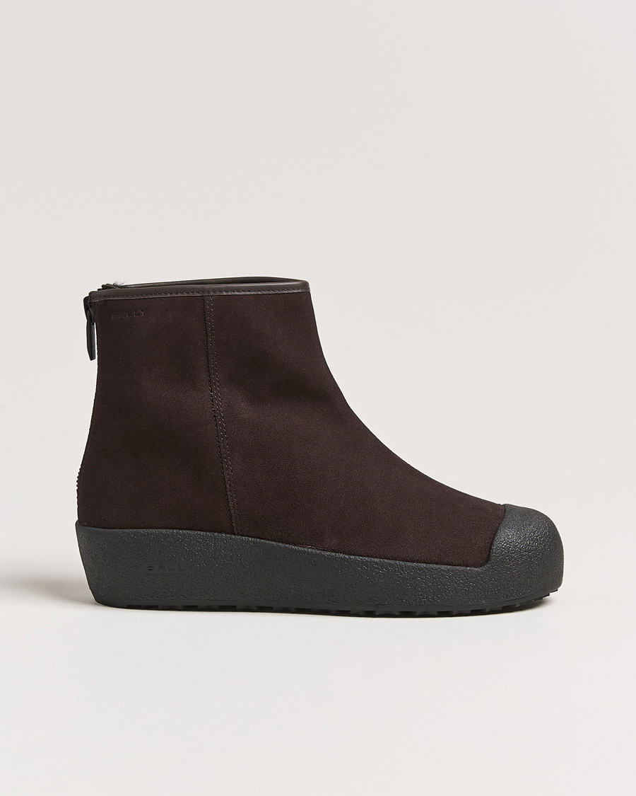 Herre | Bally Guard III M Soft Curling Boot Brown | Bally | Guard III M Soft Curling Boot Brown