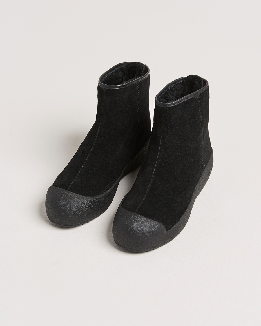 Herre | Bally Guard III M Soft Curling Boot Black | Bally | Guard III M Soft Curling Boot Black