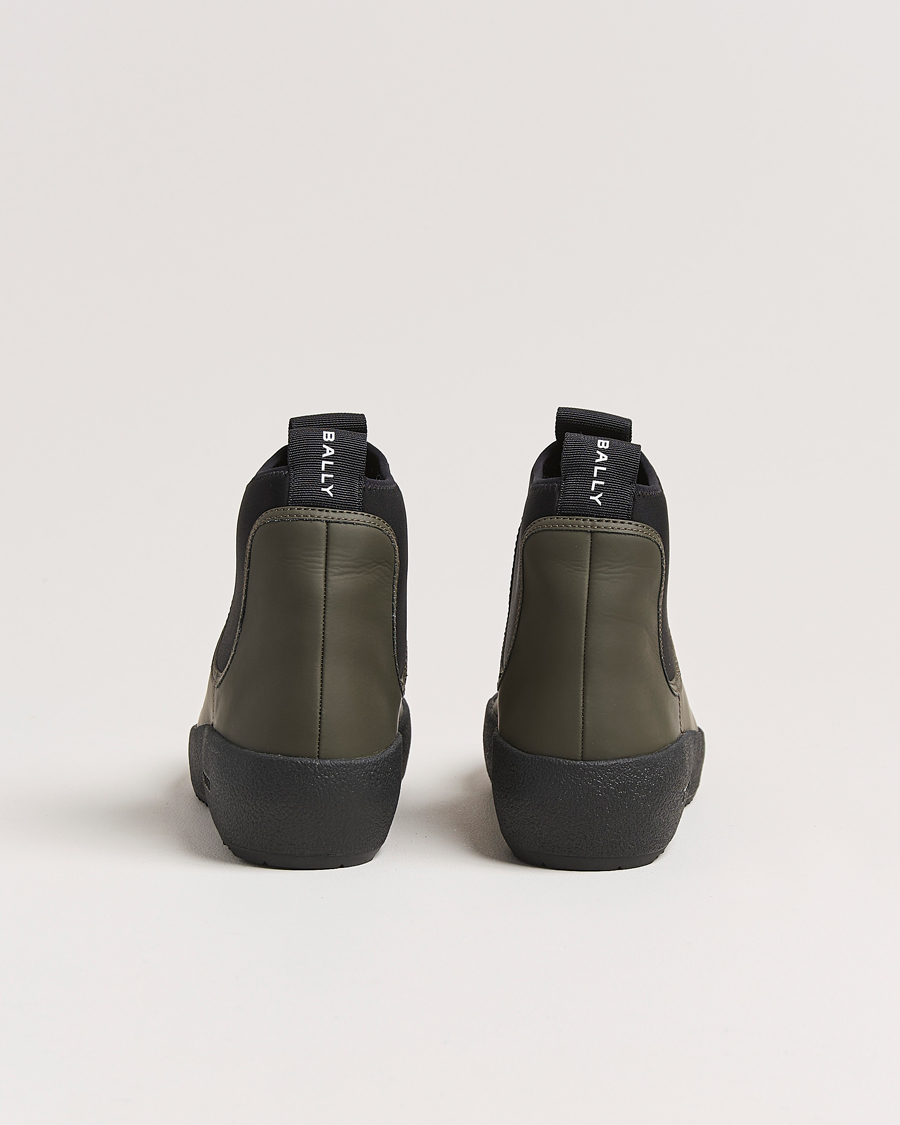 Herre | Bally Cubrid II Soft Curling Boot Olive | Bally | Cubrid II Soft Curling Boot Olive
