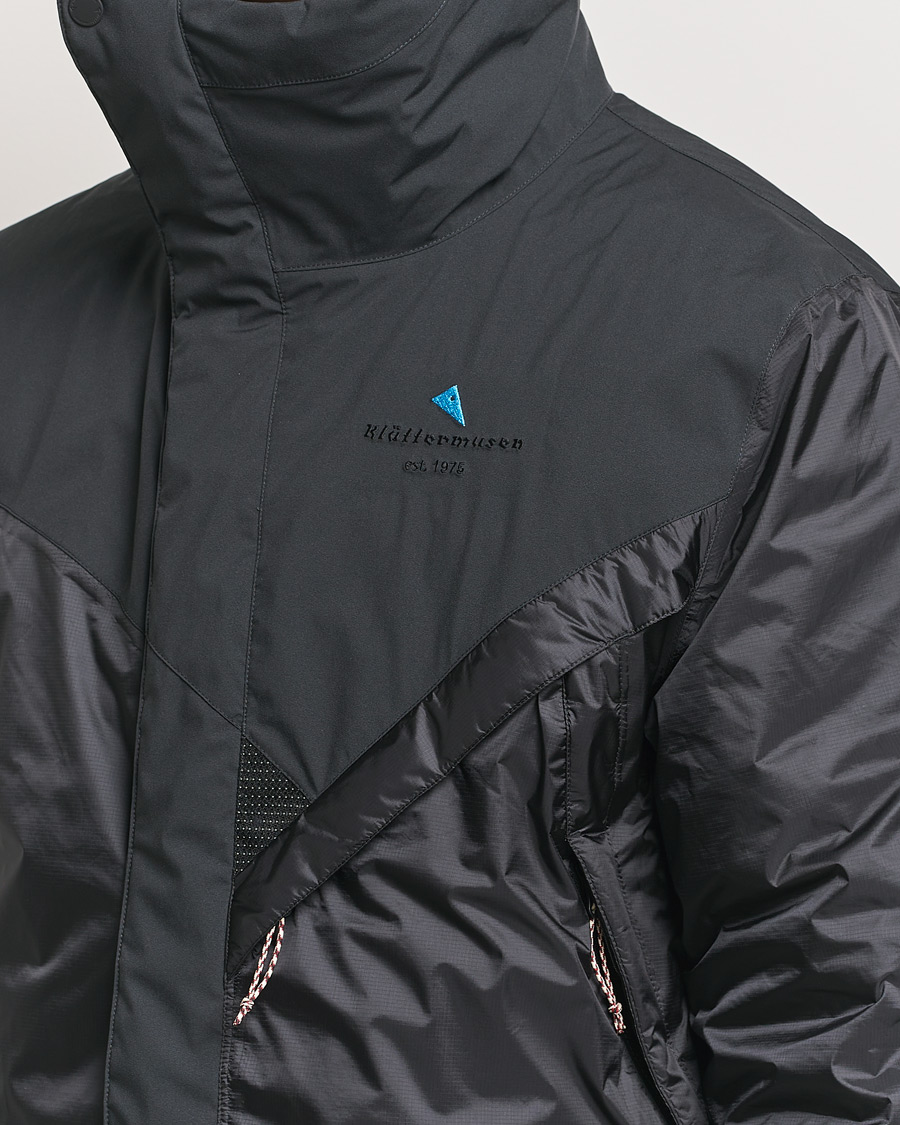 Herre | Jakker | Klättermusen | Aud Waterproof Down Jacket Pitch Black