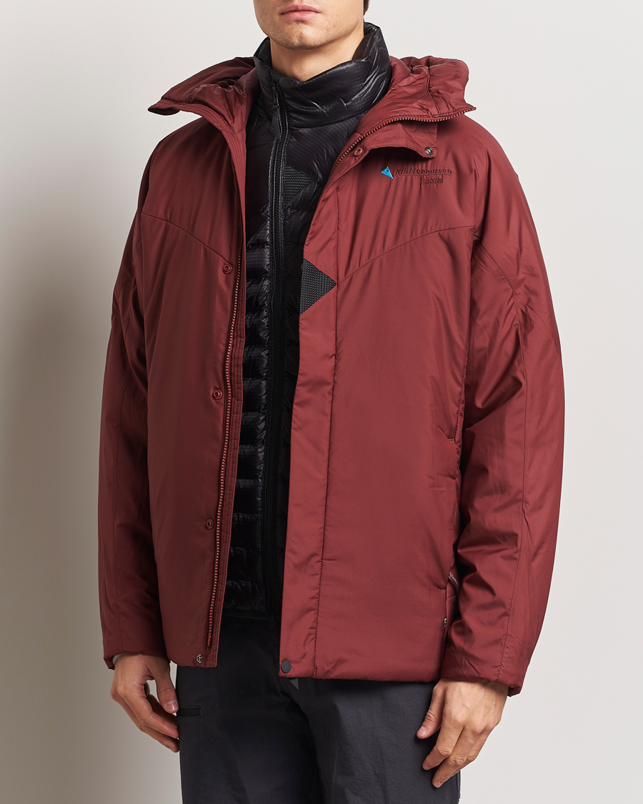 Herre | Jakker | Klättermusen | Lödyn Insulated Jacket Madder Red