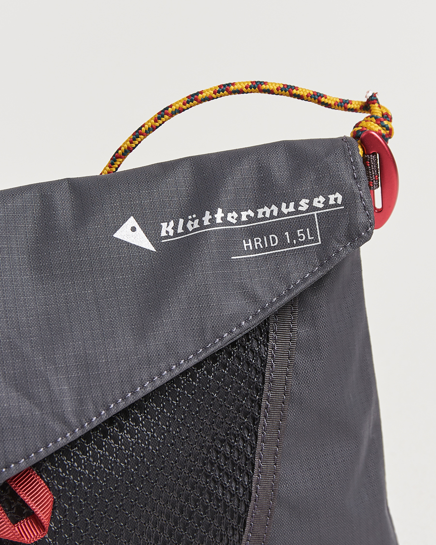 Herre | Tasker | Klättermusen | Hrid 1,5L Accessory Bag Raven